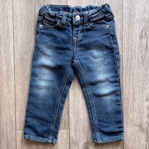 True Religion Baby/Toddler Boy Medium Wash Jeans 24 Months